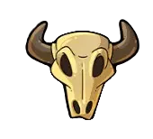 Bull skull